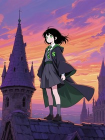 哈莉波特：绿焰少女与铂金少年