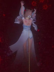 那片蓝色海底的白梅花