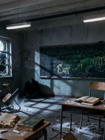 晚自习后别回头